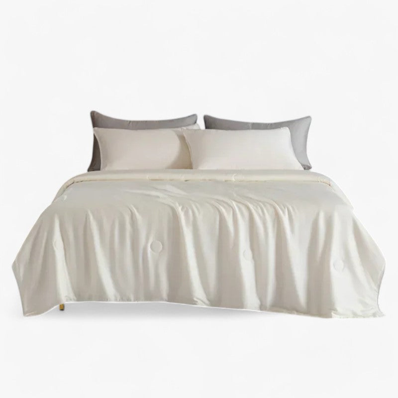 home & garden : Aline | Zomerdeken - Klimaatcomfort in Wit van Pantino