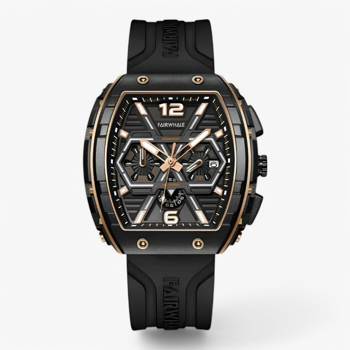 watches : Mark | Luxe sporthorloge van siliconen in van Pantinoshop