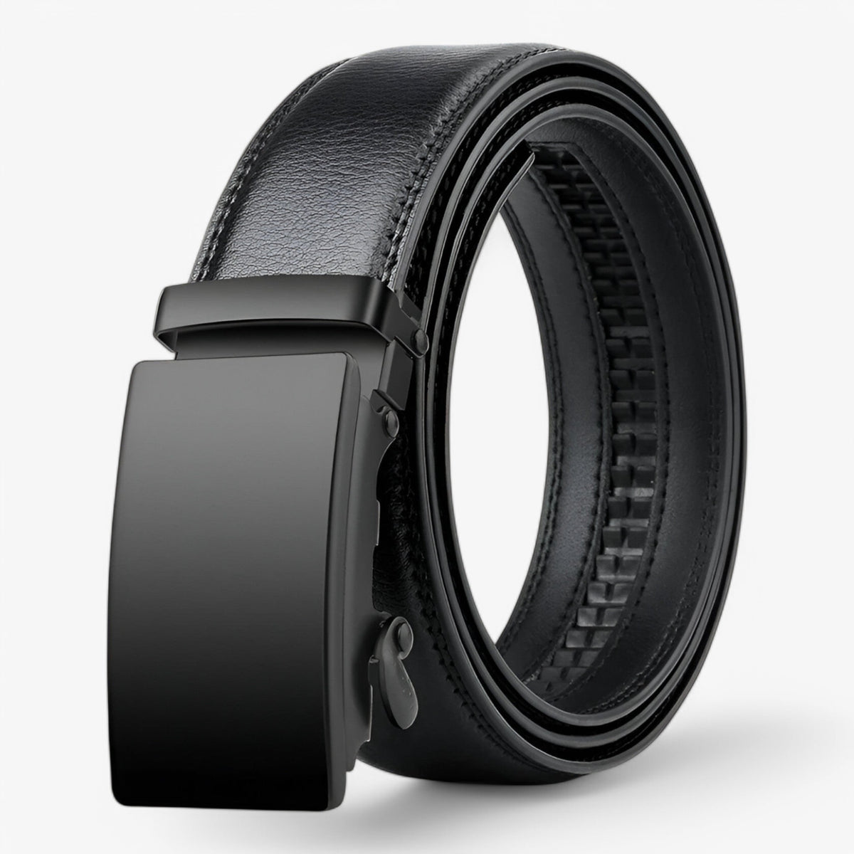 men's fashion : Luxe Automatische Riem voor Mannen in Zwart 2 van Pantino