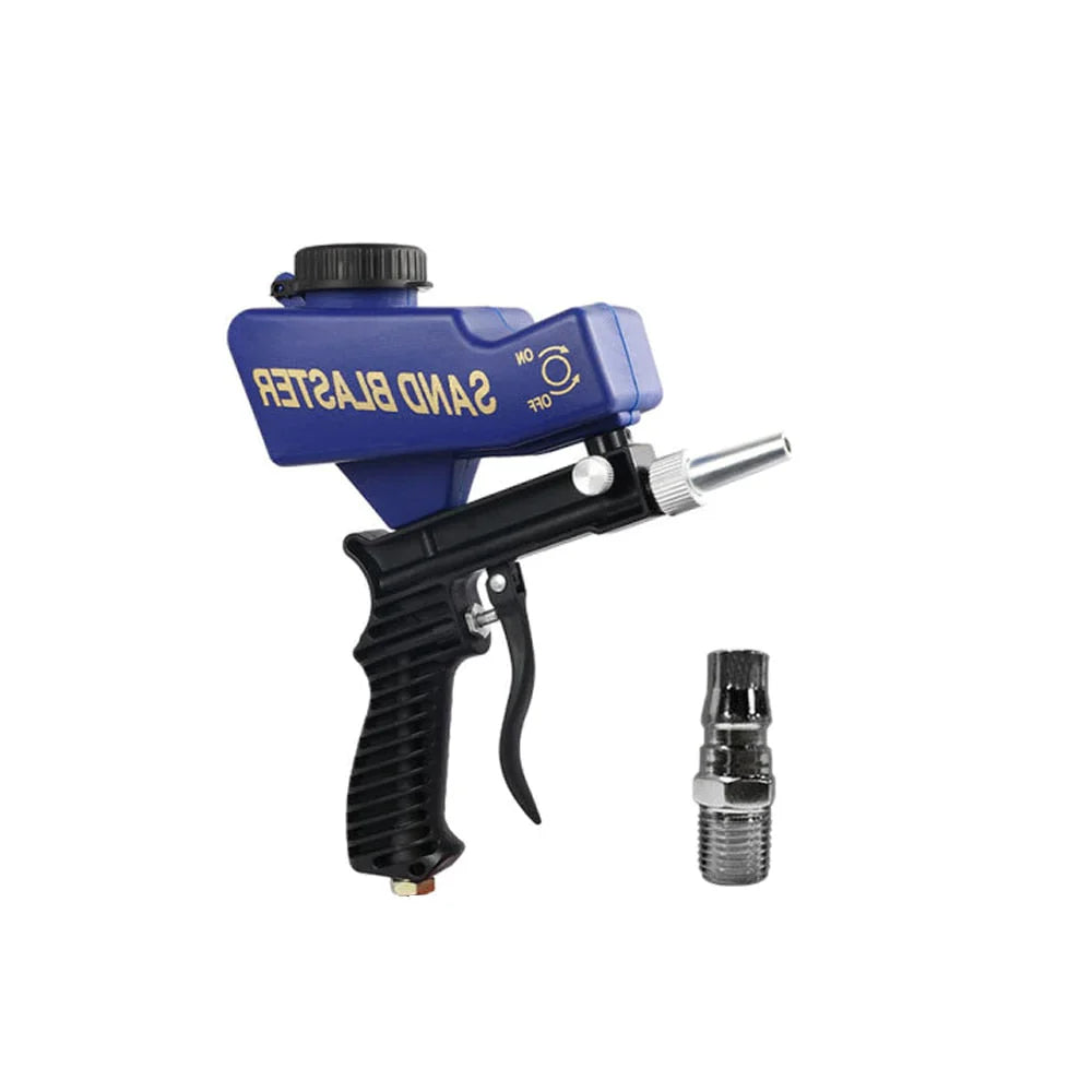 outdoor equipment : Draagbare zandstraler in Blauw van Pantino