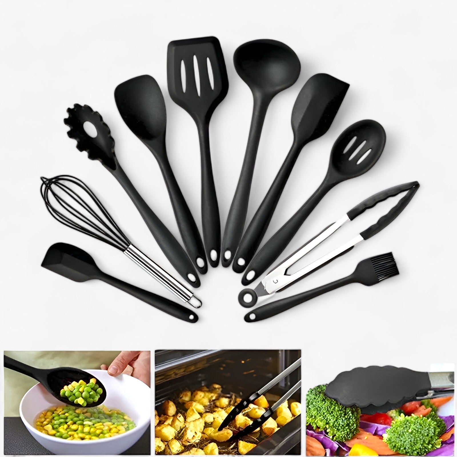 home & garden : Liza | Complete Silicone Keukenset voor Makkelijk Koken in van Pantino