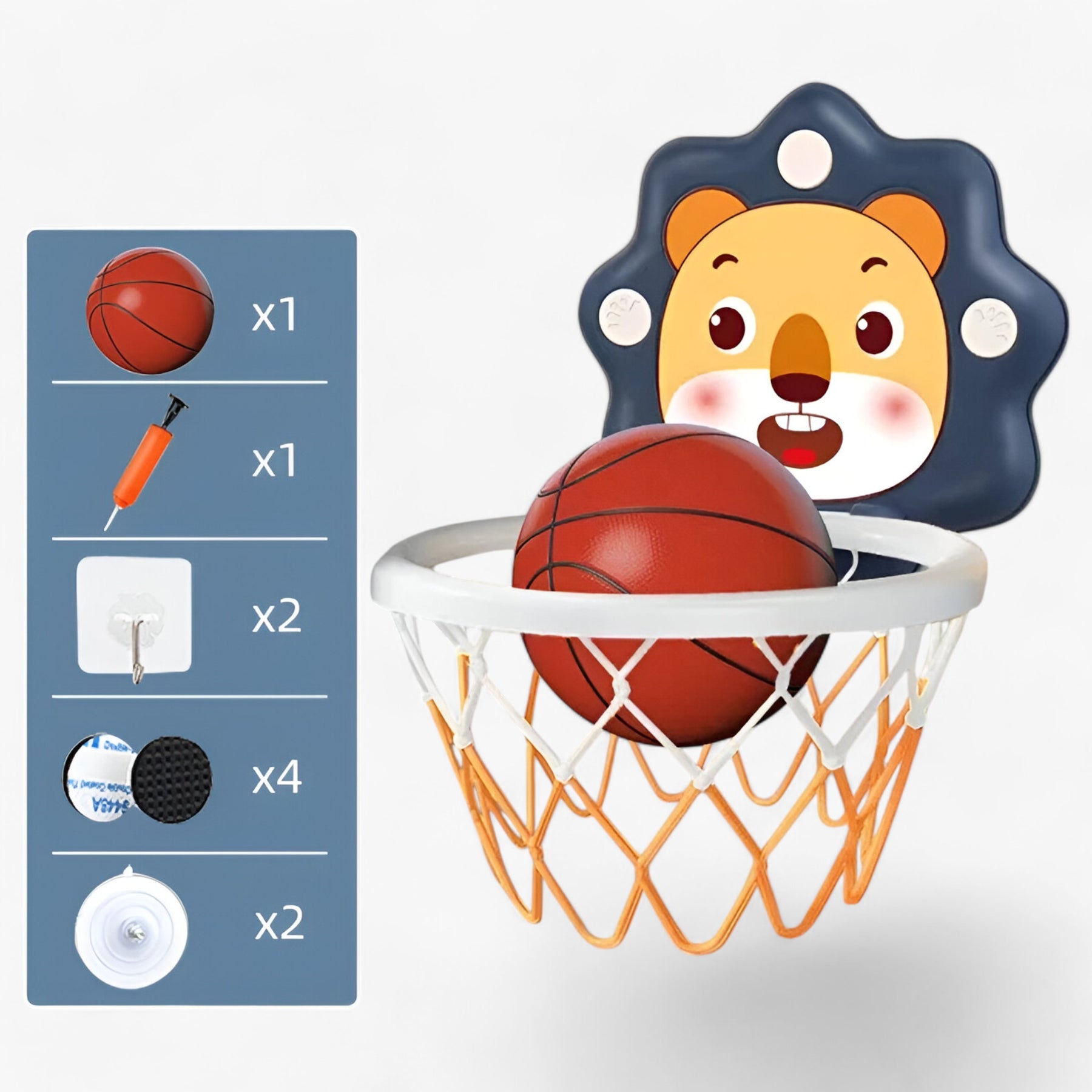 outdoor equipment : MiniHoops | Basketbal speelgoed in Blauw van Pantinoshop