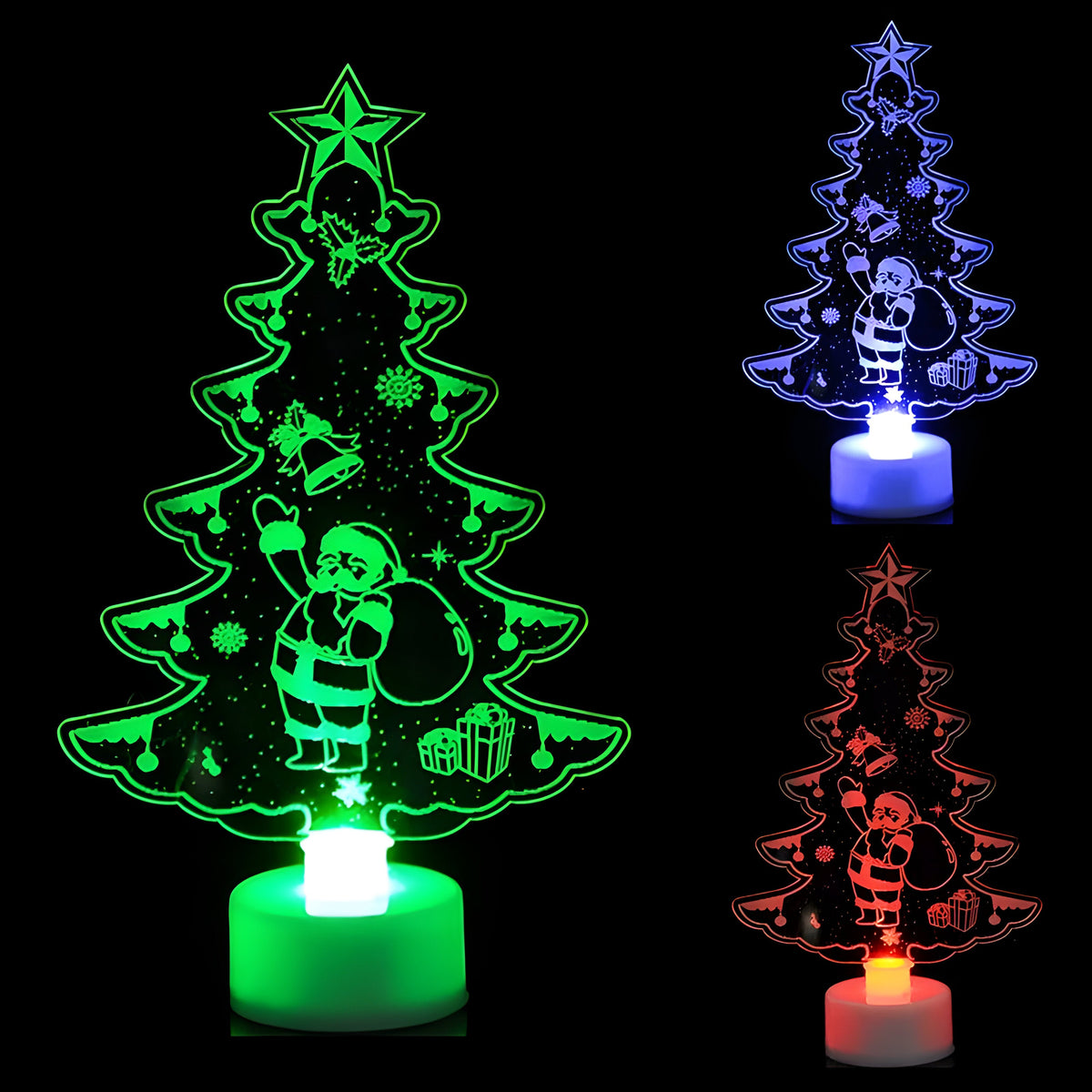 home & garden : Zant | Mini LED Nachtlampjes - Feestelijke lampjes voor Kerstmis en Nieuwjaar in kerstboom van Pantino
