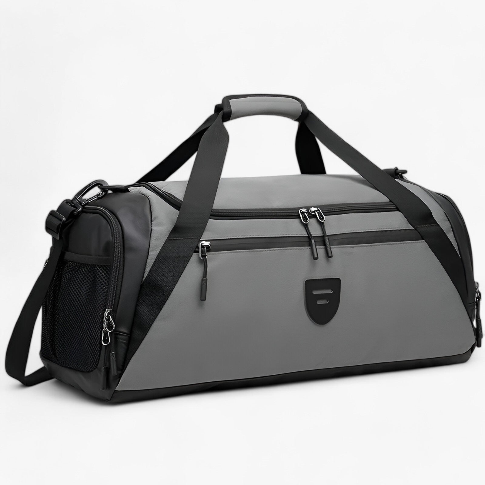 Lance | Multifunctionele Gymtas met Scheidingsvakken - €25 : Lance | Multifunctionele Gymtas met Scheidingsvakken in Grijs van Pantinoshop