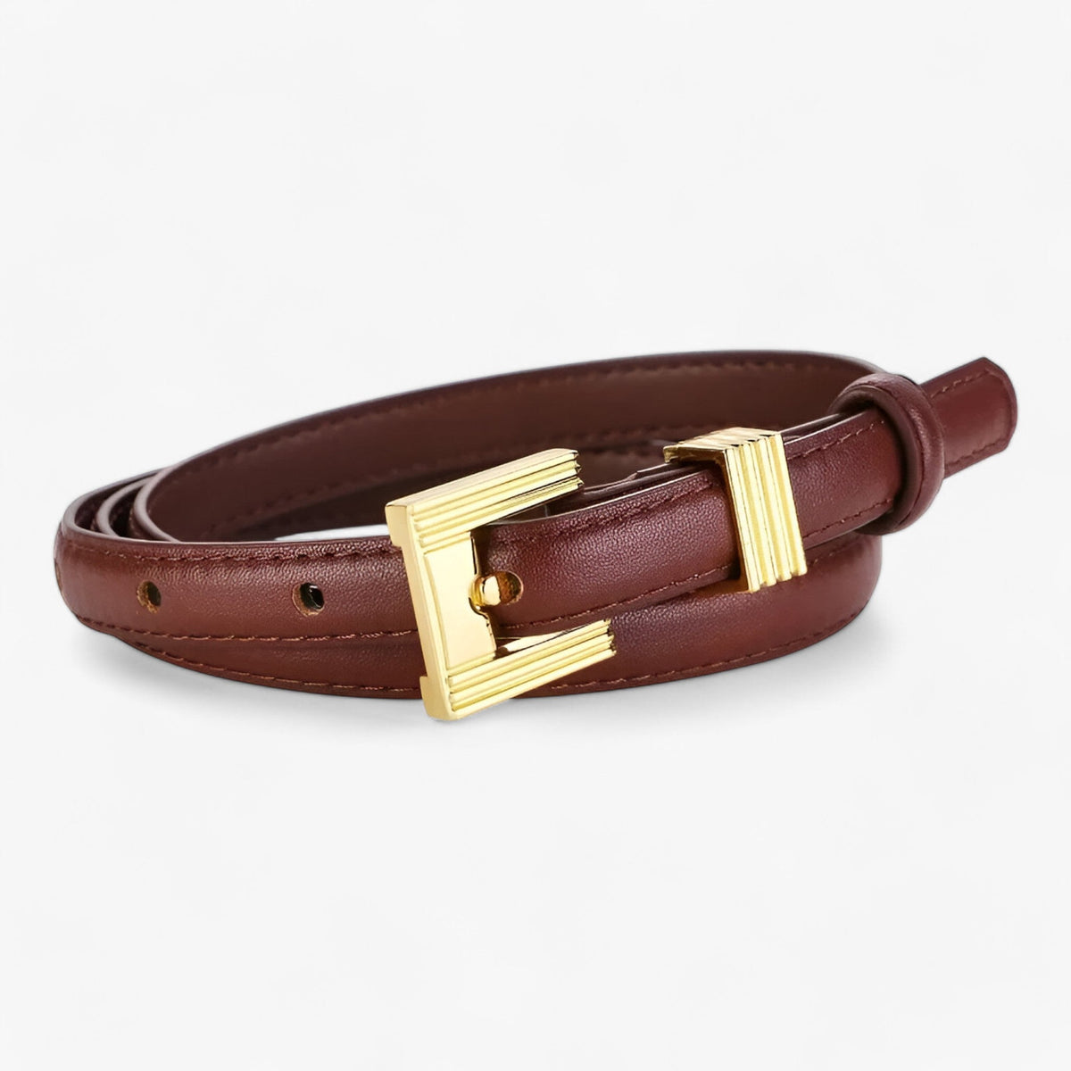 Clea | Dunne leren riem - Licht en comfortabel- €25 : Clea | Dunne leren riem - Licht en comfortabel in van Pantinoshop