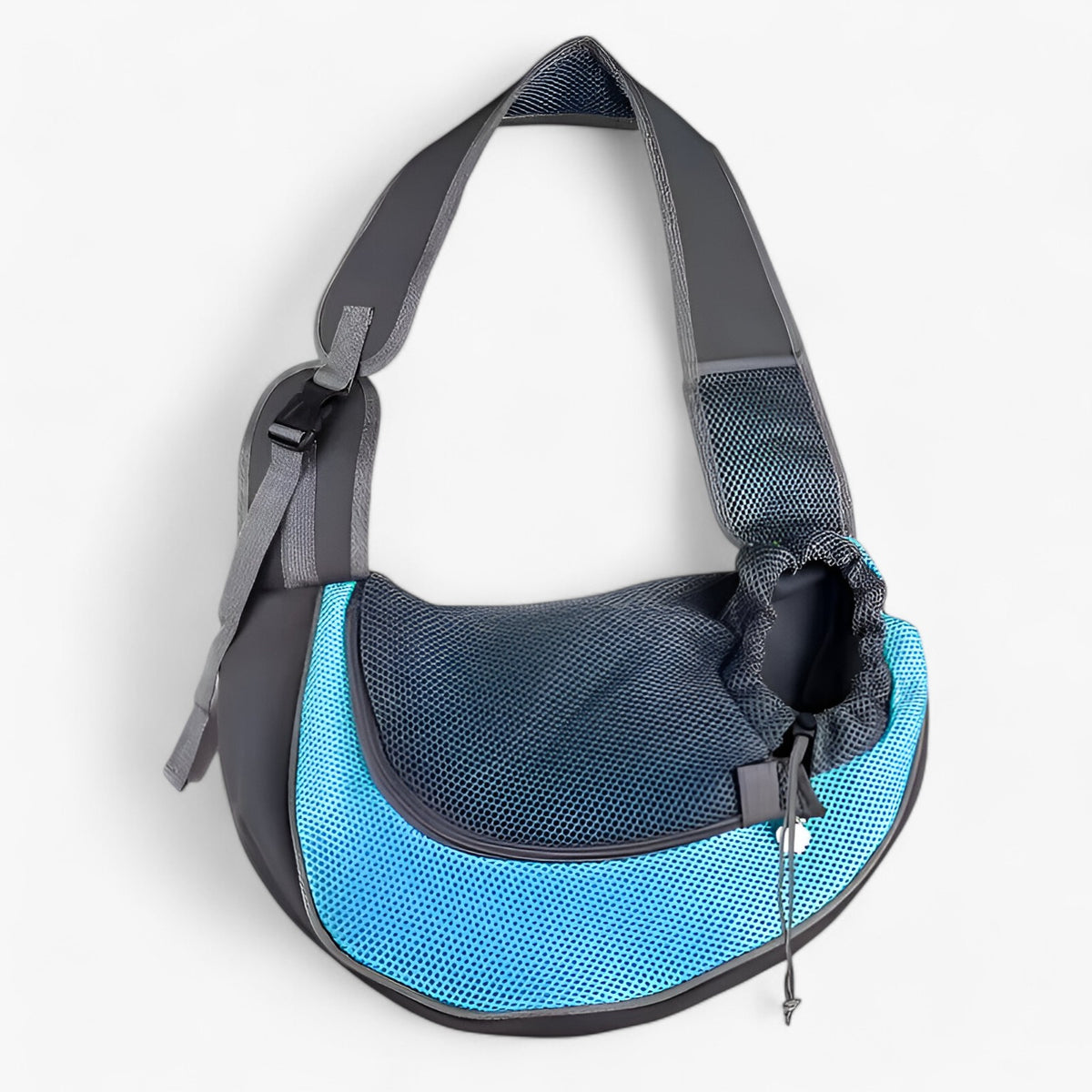 pets : PawGo | Comfortabele Draagtas voor Katten & Honden – Rugzak & Schoudertas in Één in blauw van Pantino