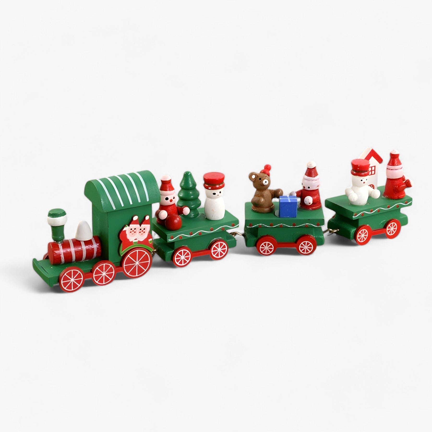 home & garden : Eigenzinnigheid | Kerst houten treinornament - feestelijk decor en cadeau voor kinderen in Stijl9 van Pantino