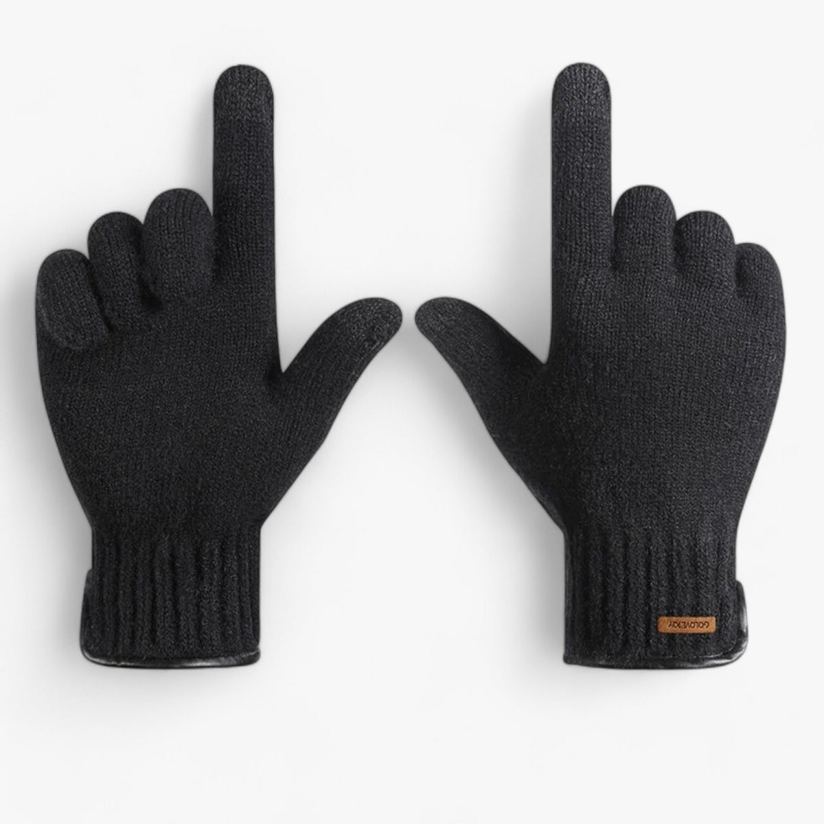 men's fashion : Lacus | Winter Handschoenen voor Mannen - Warmte & Stijlvol Comfort in 001Zwart Eén maat van Pantinoshop