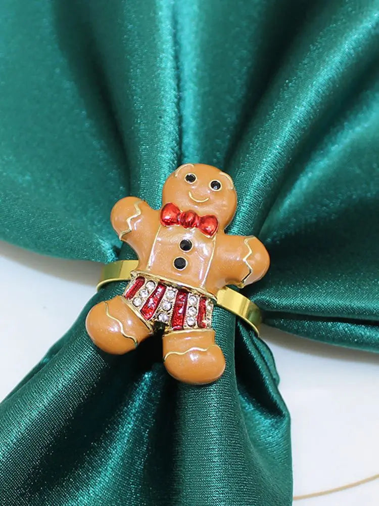 home & garden : Vakantie Elegantie | 6 Kerstservettenringen met Dennenappels - Perfect in T van Pantinoshop