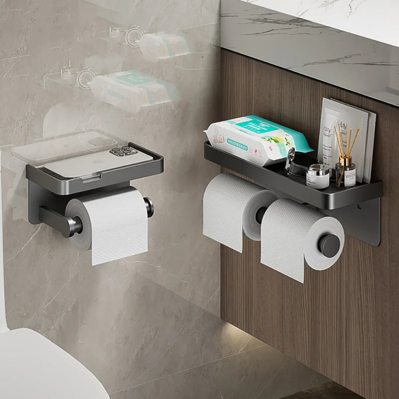 home & garden : Luxe Hold - Multifunctionele Toiletrolhouder in van Pantino