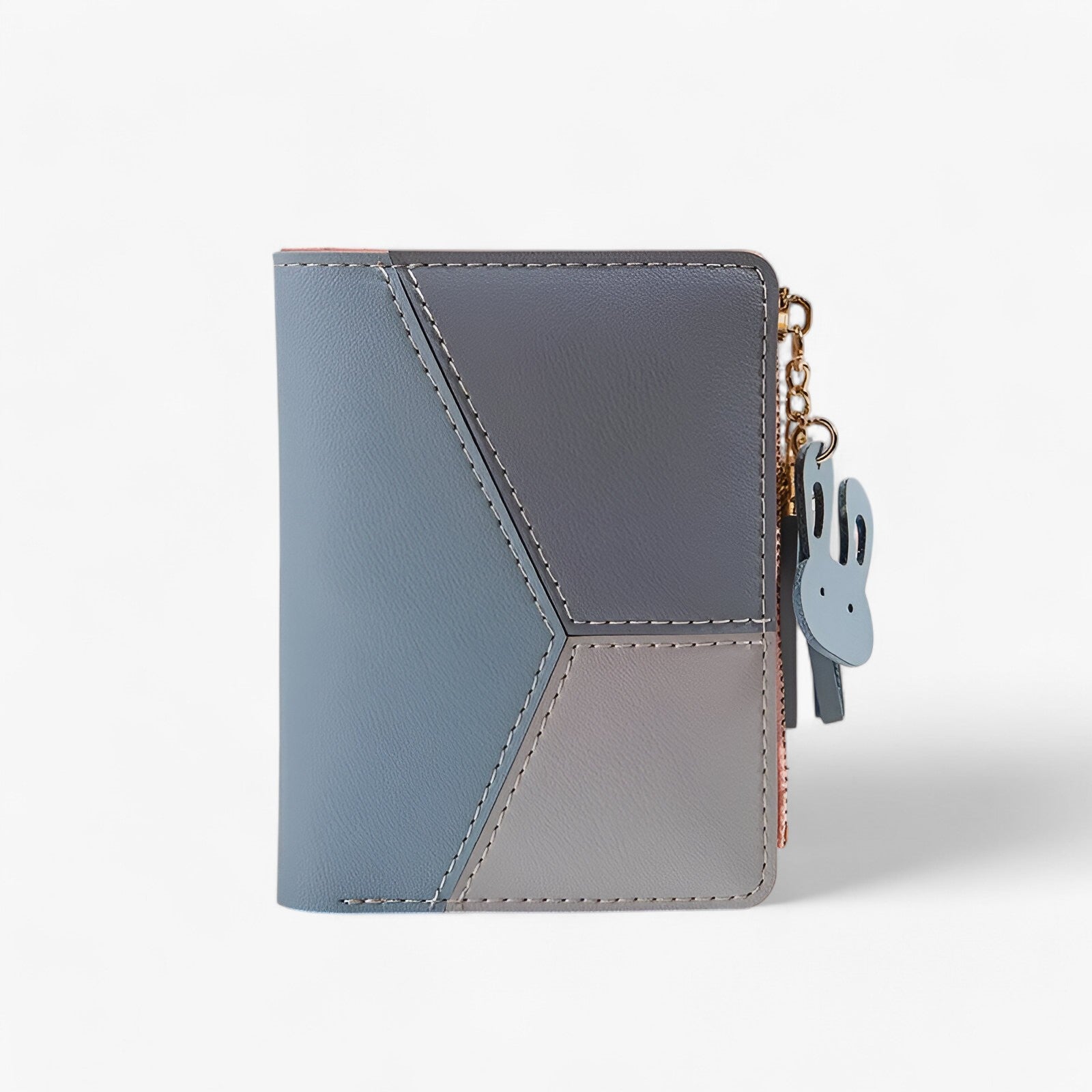 bags : Sofia | Opvouwbare damesportemonnee met kaarthouder in Blauw van Pantinoshop