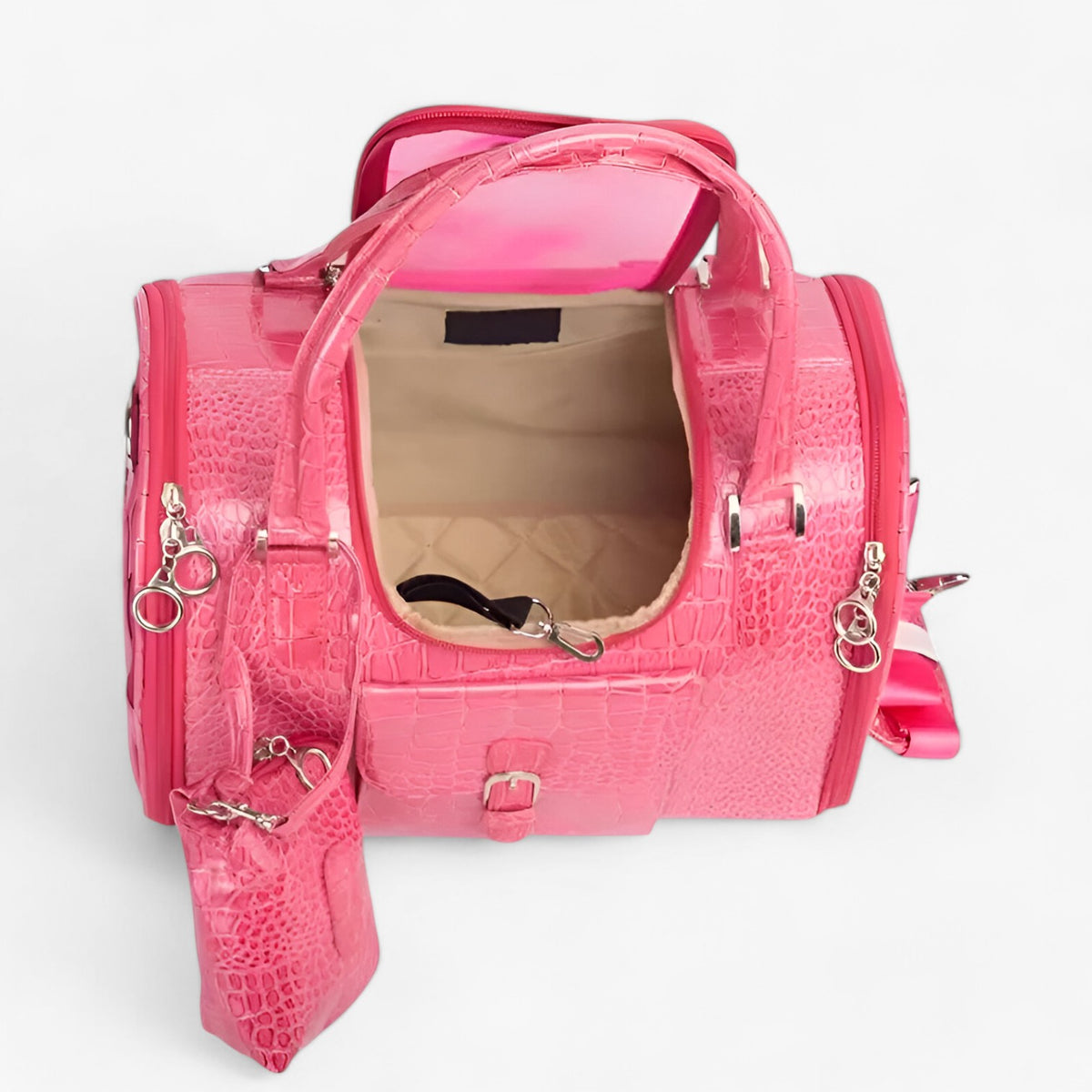 pets : Hannah | Stijlvolle PU-Lederen Hondendraagtas in van Pantinoshop