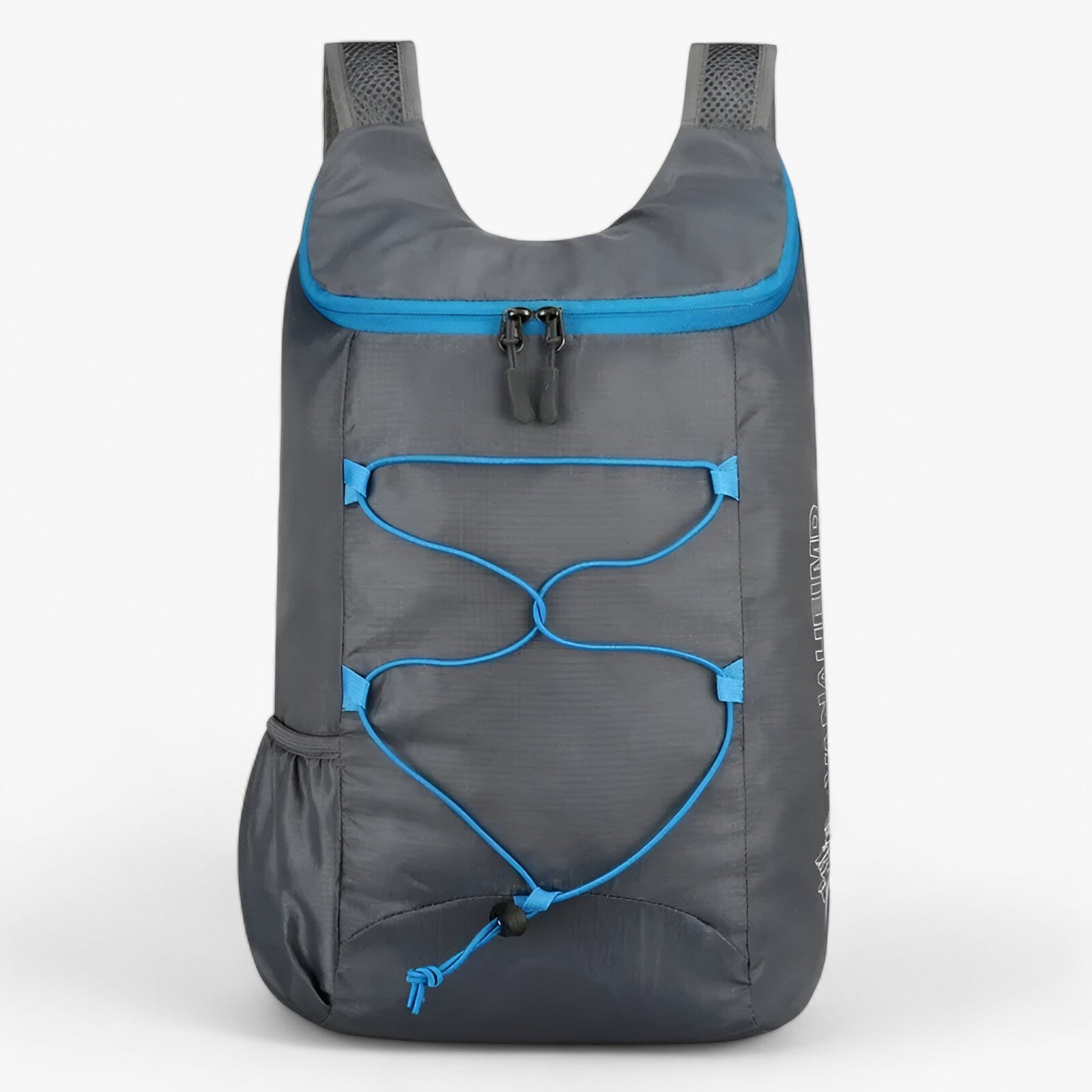 Luna - Opvouwbare rugzak - compact en praktisch - €25 : Luna - Opvouwbare rugzak - compact en praktisch in Grijs van Pantino