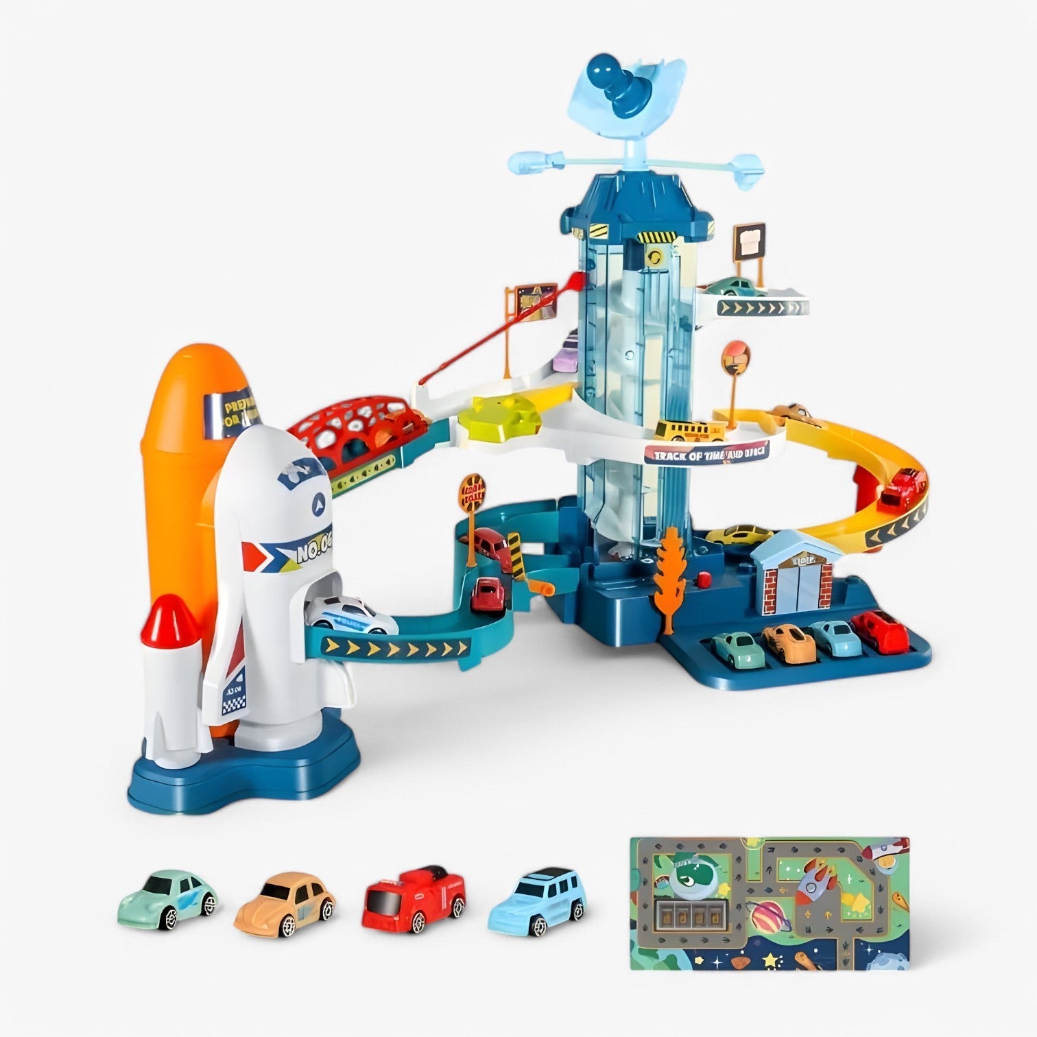other : Koen | Space Car Race Track - Snelheid en avontuur voor kinderen in 4Cars Ruimteschip van Pantino