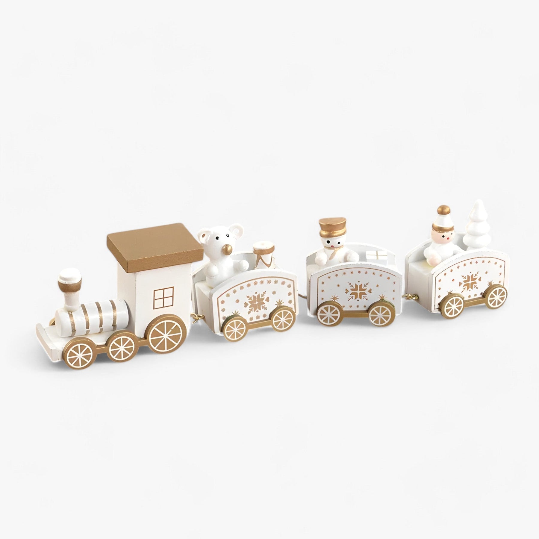 home & garden : Eigenzinnigheid | Kerst houten treinornament - feestelijk decor en cadeau voor kinderen in Stijl3 van Pantino