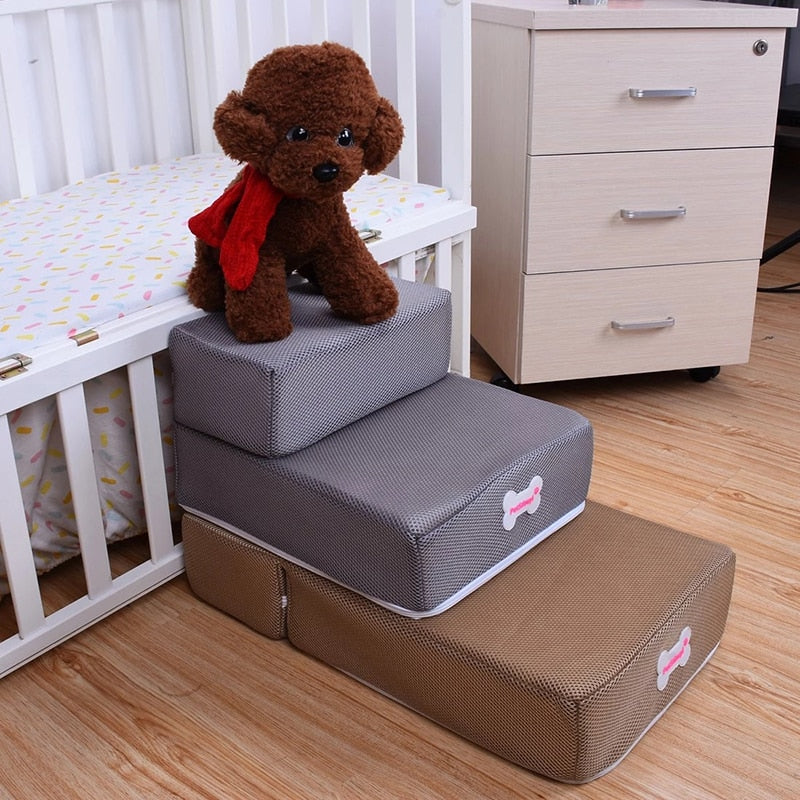 pets : Hondentrap (2 lagen) | Laat jouw kleine makkelijk de bank opkomen in van Pantino