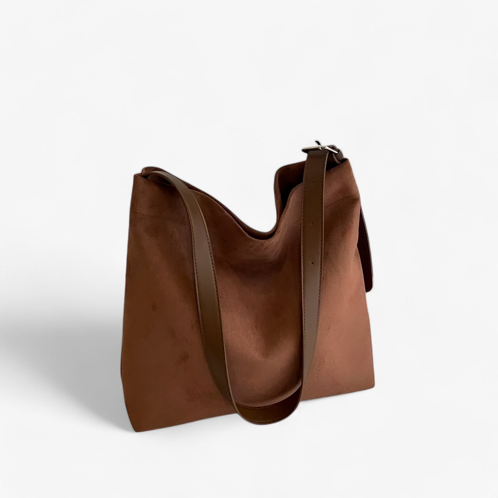bags : Malou | Klassieke handtassen van suede - Tijdloos ontwerp en comfort in van Pantino