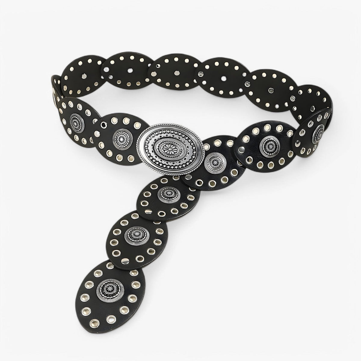 Madlaina | Vintage Verstelbaar Riem – Retro Elegantie- €25 : Madlaina | Vintage Verstelbaar Riem – Retro Elegantie in zwart 119cm van Pantinoshop