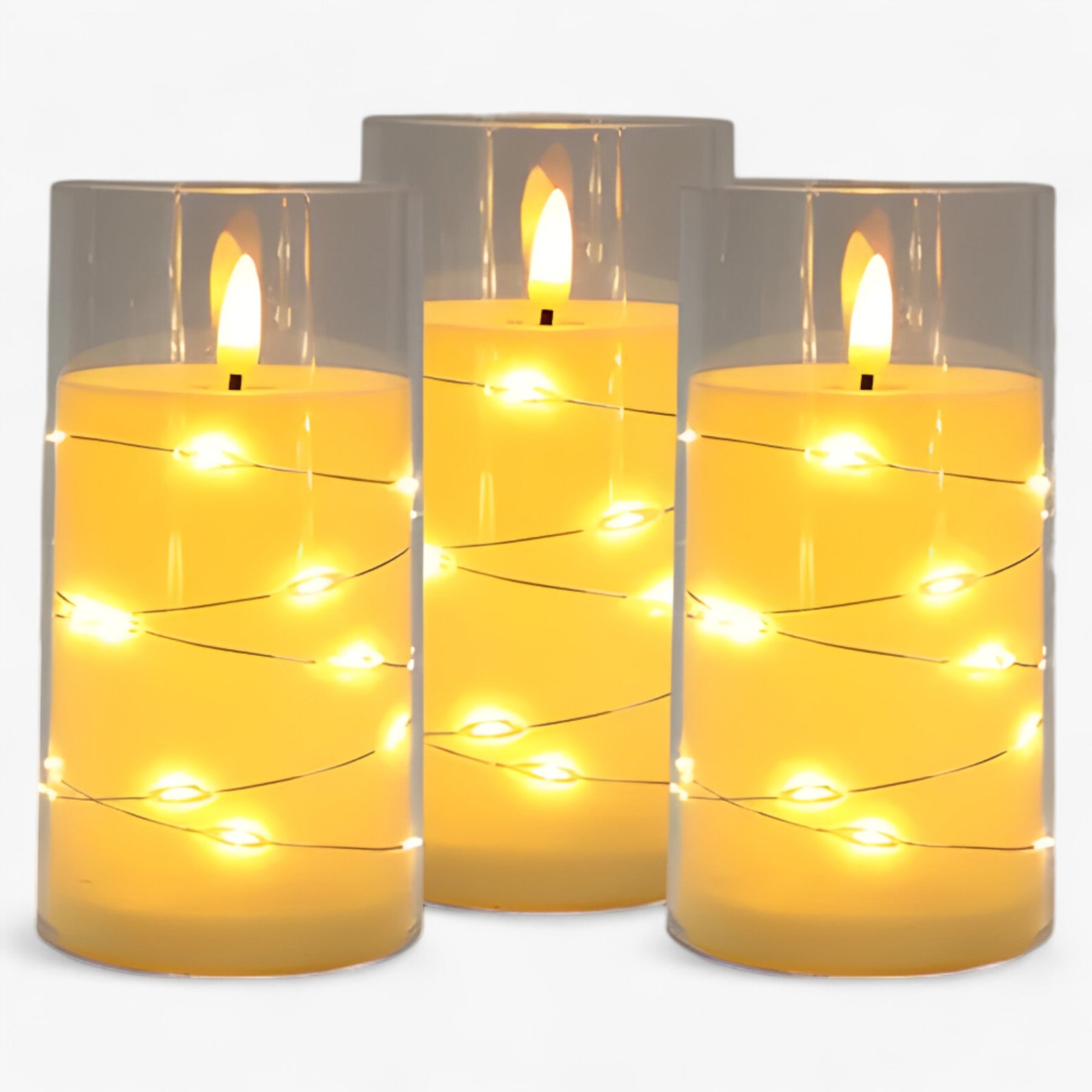 home & garden : Nina | Elektronische Kaars - Sfeervolle verlichting in van Pantinoshop