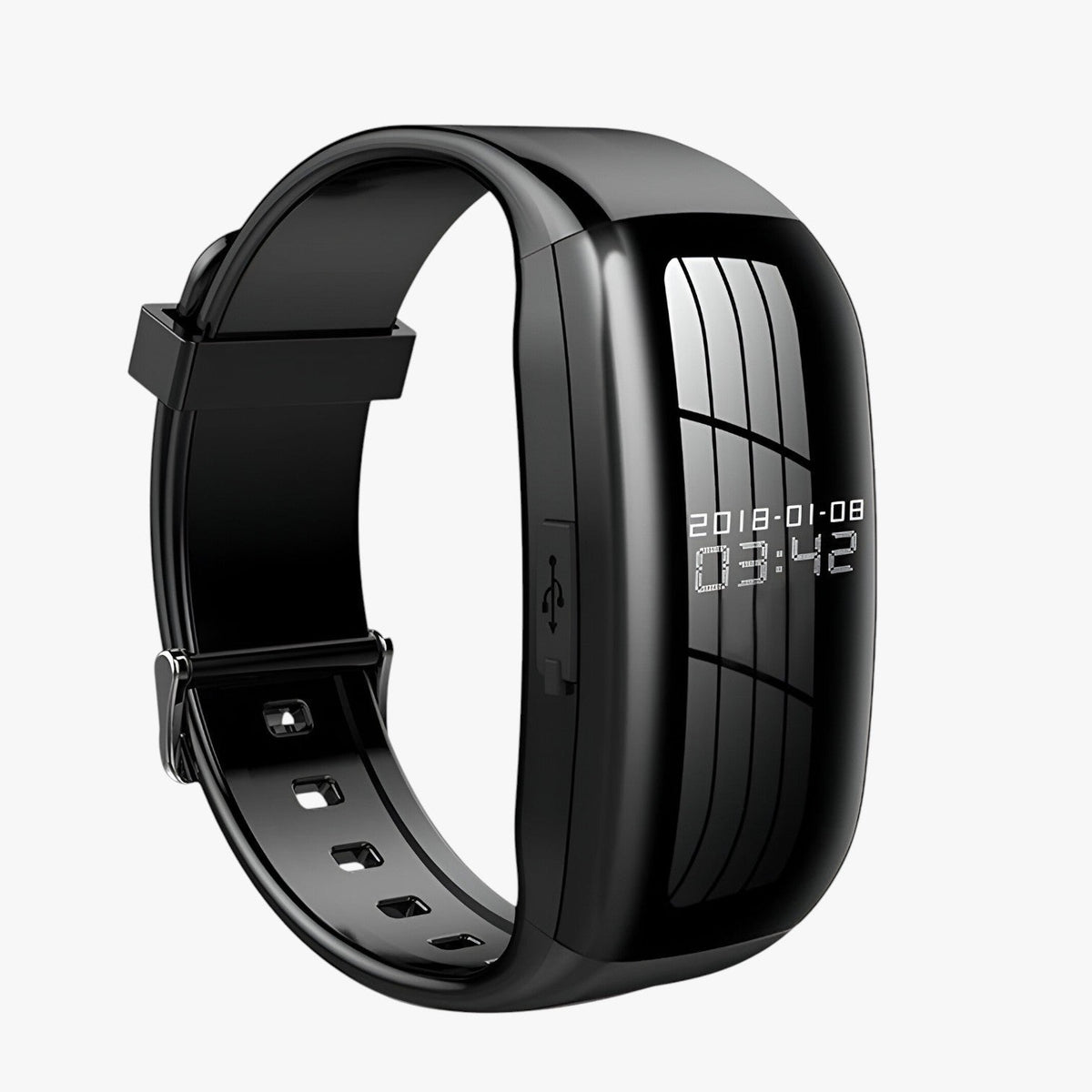 watches : Joris Mini Camera Horloge - Discreet opnemen en bewaren in één armband in van Pantinoshop