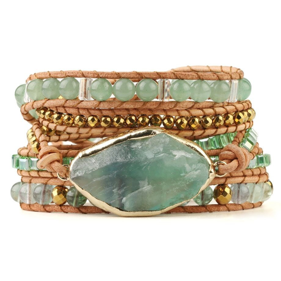 accessories : Helende Armband in Groene Aventurijn van Pantino