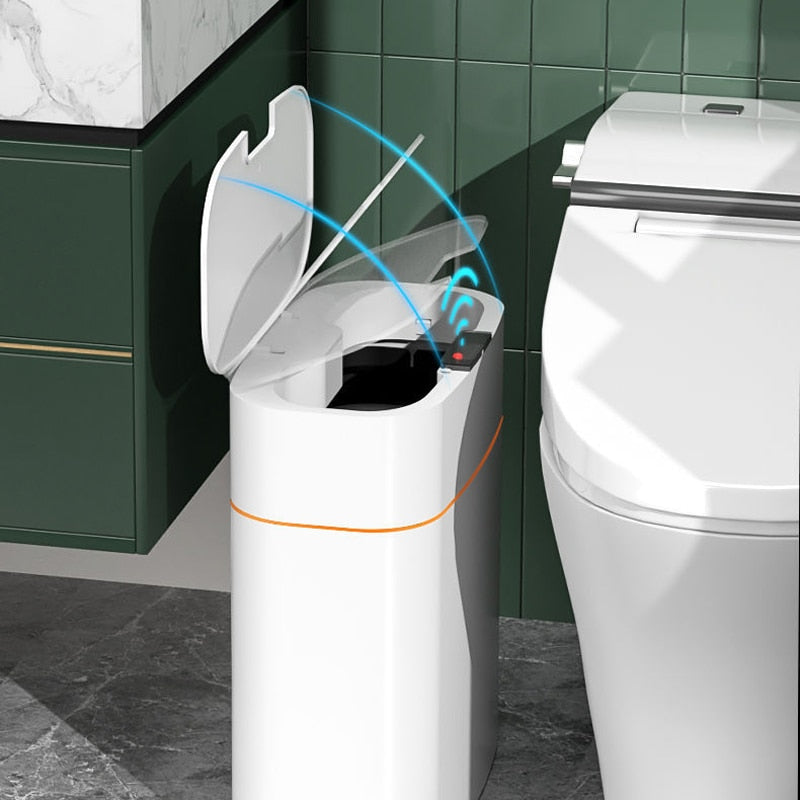 home & garden : Smart Prullenbak 13 L | Met infrarood sensor in van Pantino