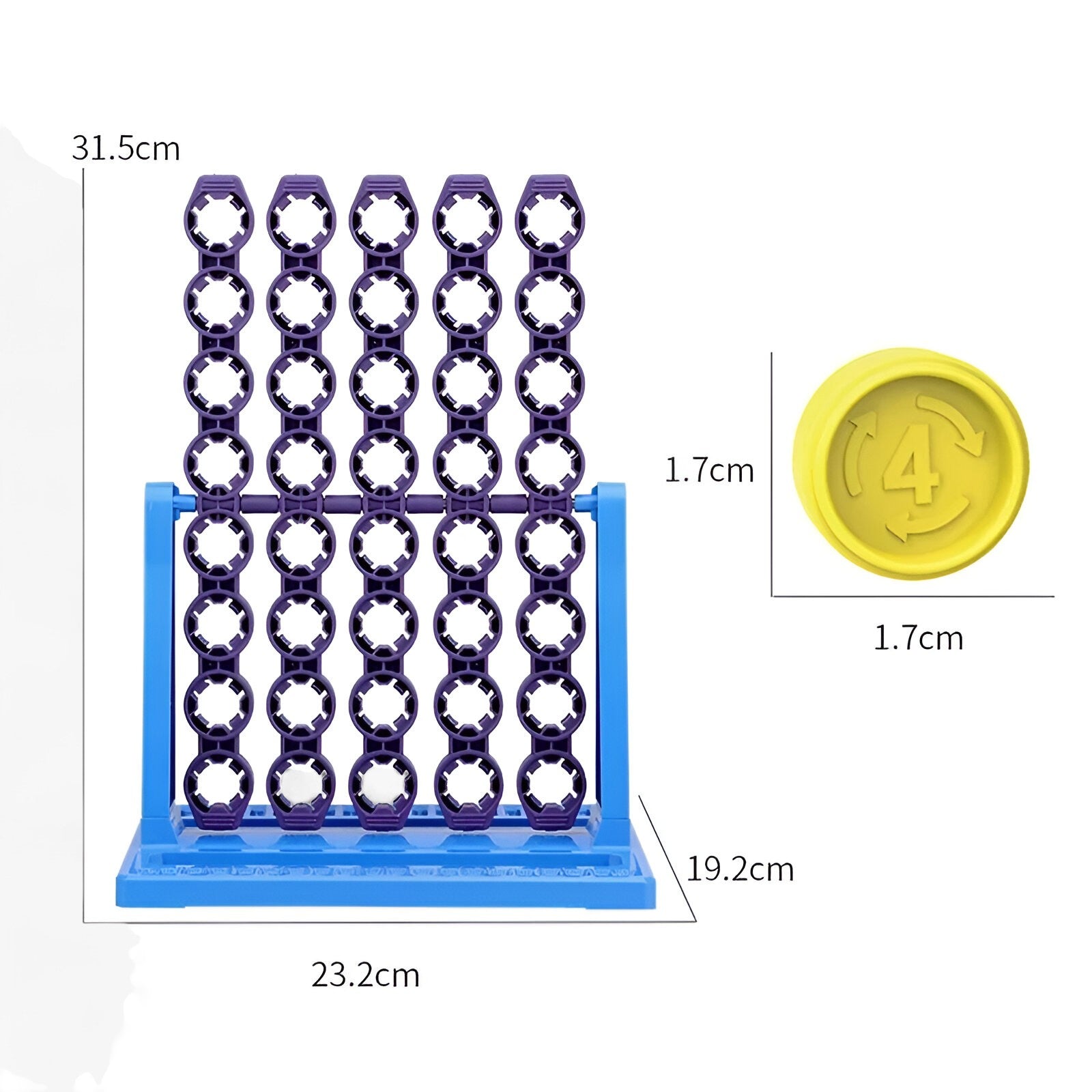 other : Draaiend Plezier | Connect 4 Spin Spel in van Pantinoshop