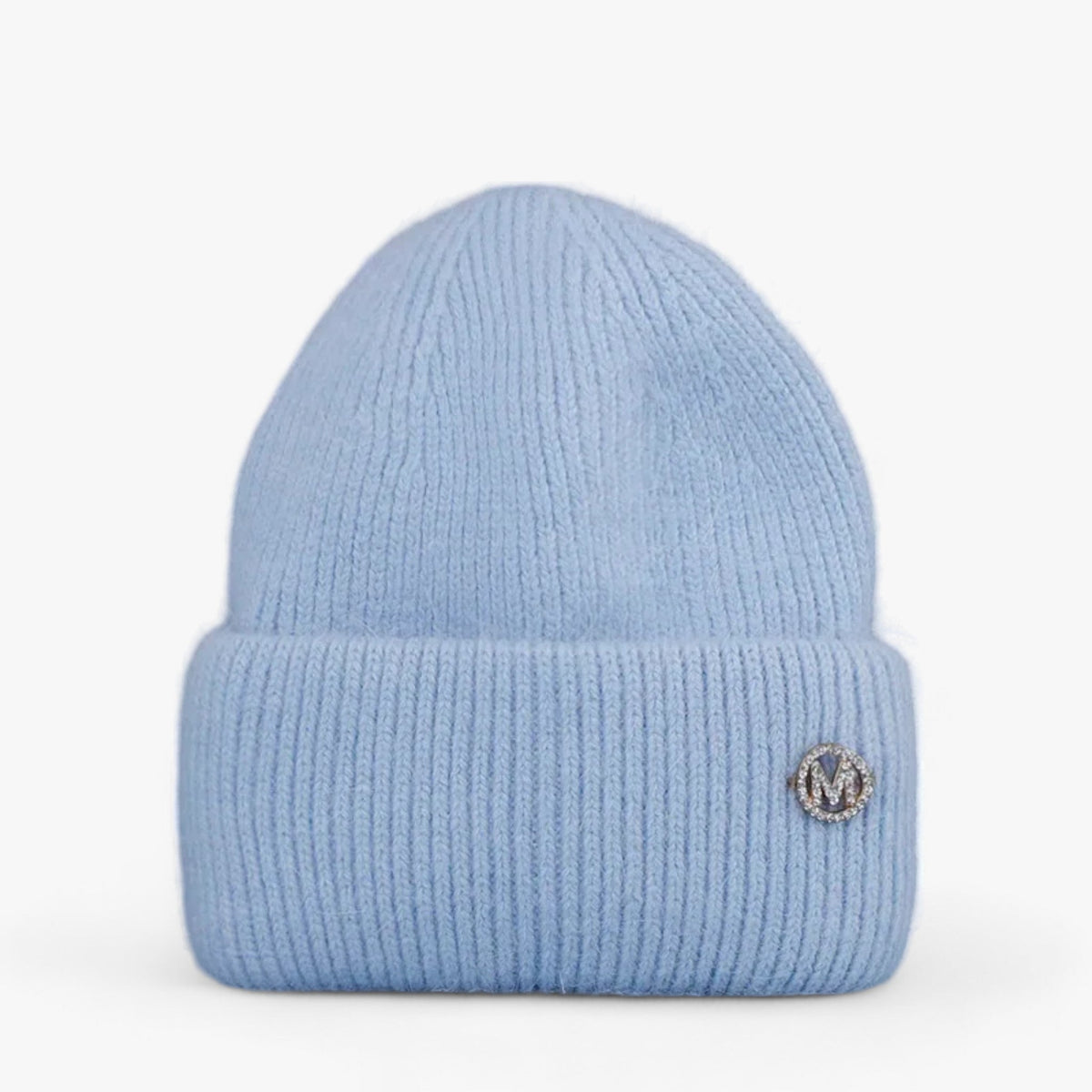 men's fashion : Elle | Wintermuts - Luxe warmte in Lichtblauw met M 54cm-60cm van Pantinoshop