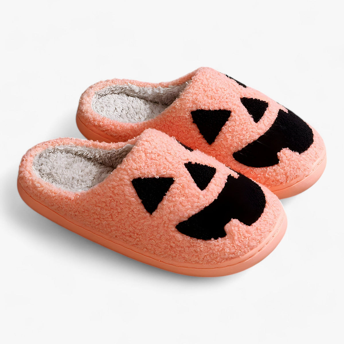 other : Kean | Halloween Pantoffels in de Vorm van een Pompoen voor Vrouwen - Warme en Leuke Binnenschoenen in Oranje van Pantinoshop