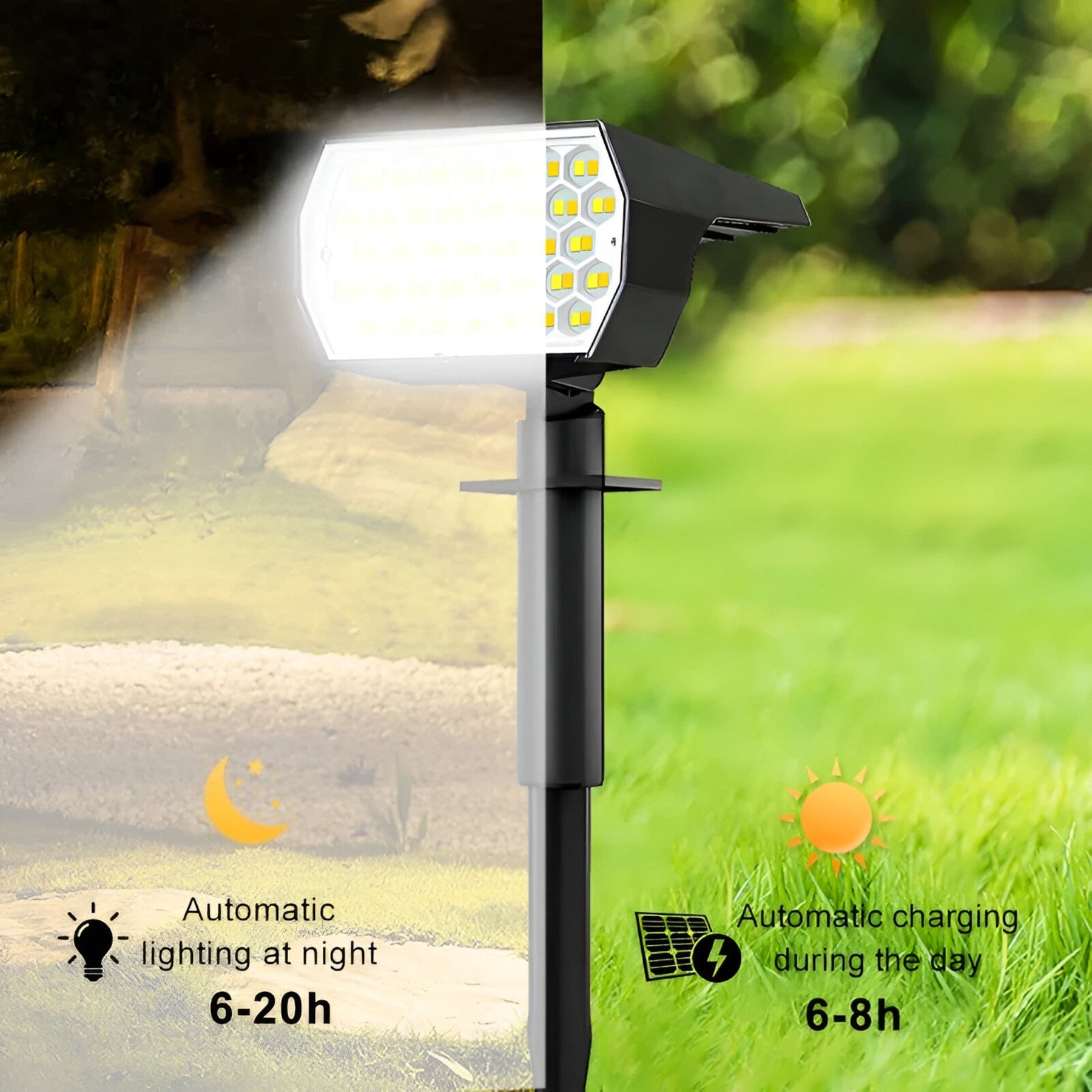 outdoor equipment : LED zonne-licht voor de tuin in van Pantinoshop