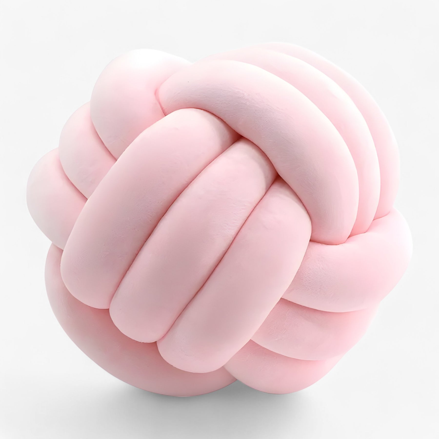 home & garden : Ellie | Ronde Knoop Kussen - Knus en Decoratief in Roze van Pantino