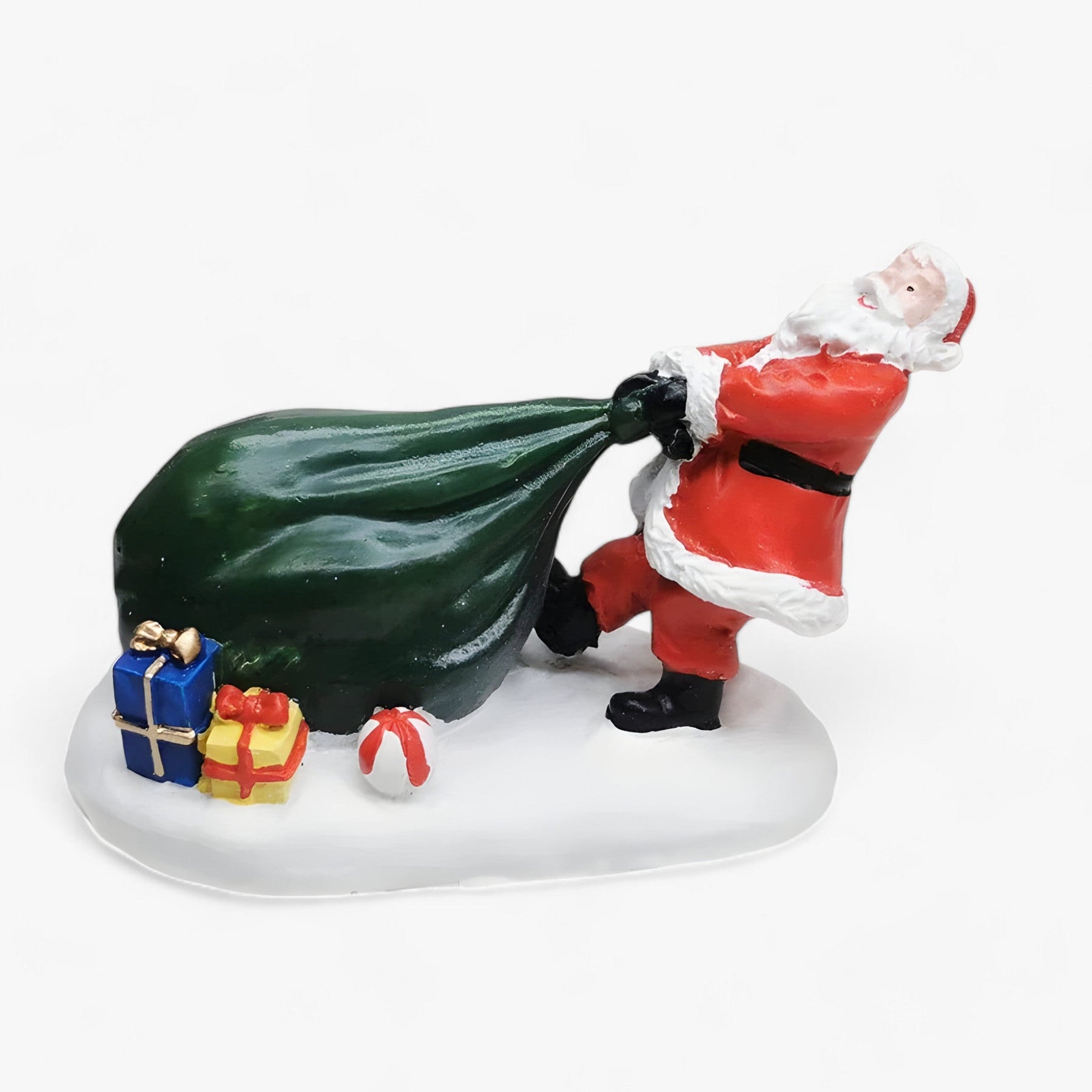 home & garden : Oscar | Village-kerstfiguren - Voeg feestelijke charme toe aan uw kerstdisplays in Kerstman van Pantino