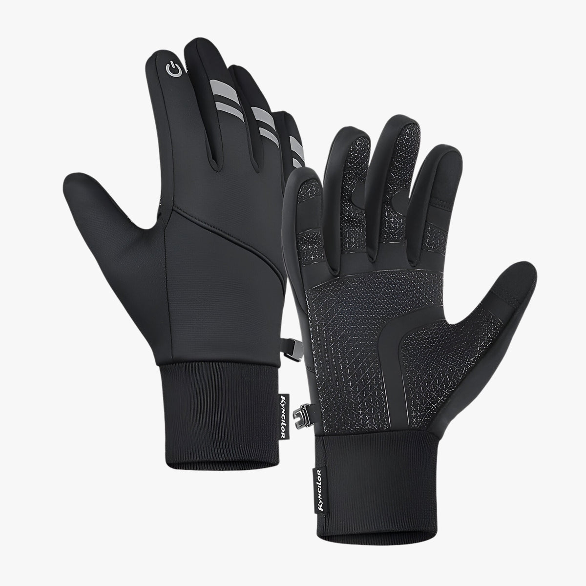 outdoor equipment : Russel | Waterdichte Winter Handschoenen voor Buiten Sporten in BLACK van Pantinoshop