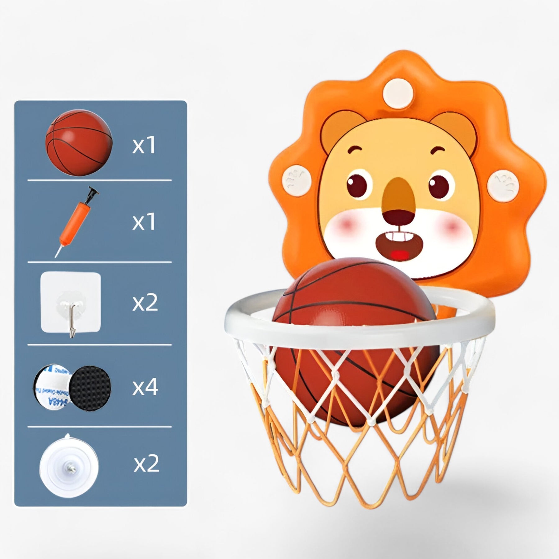 outdoor equipment : MiniHoops | Basketbal speelgoed in Oranje van Pantinoshop