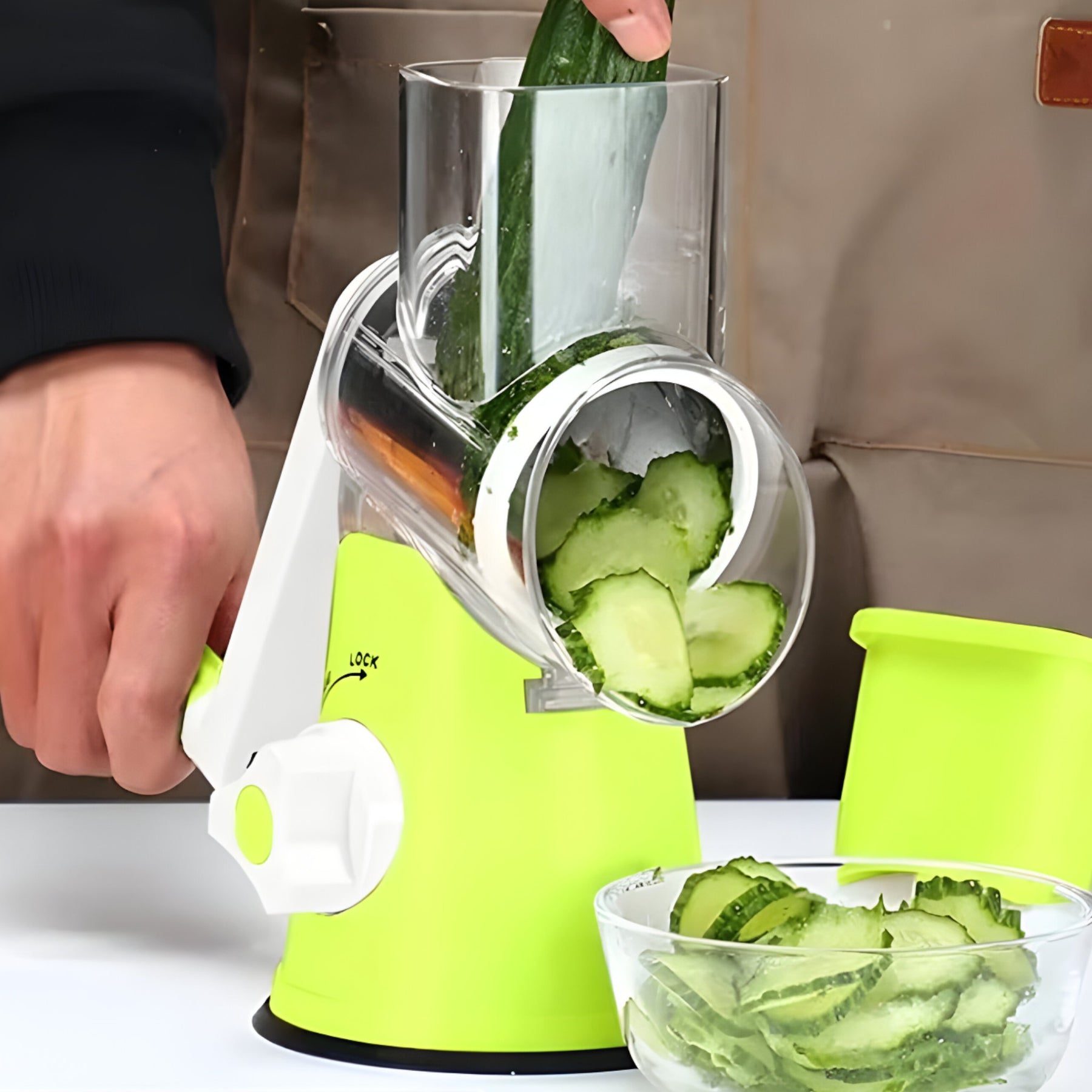 home & garden : Roterende rasp | Handige, tijdbesparende voedselbereiding in van Pantinoshop