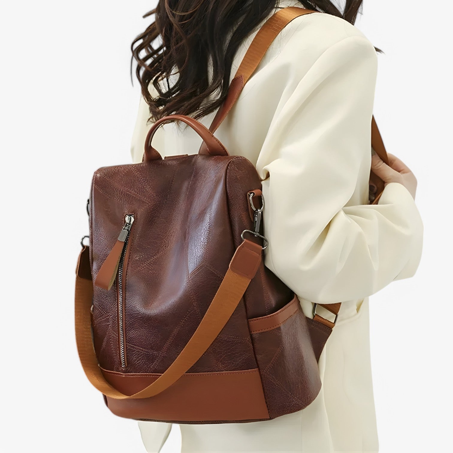 Celeste | Stijlvolle vintage rugzak - perfect voor school en op reis - €25 : Celeste | Stijlvolle vintage rugzak - perfect voor school en op reis in van Pantinoshop