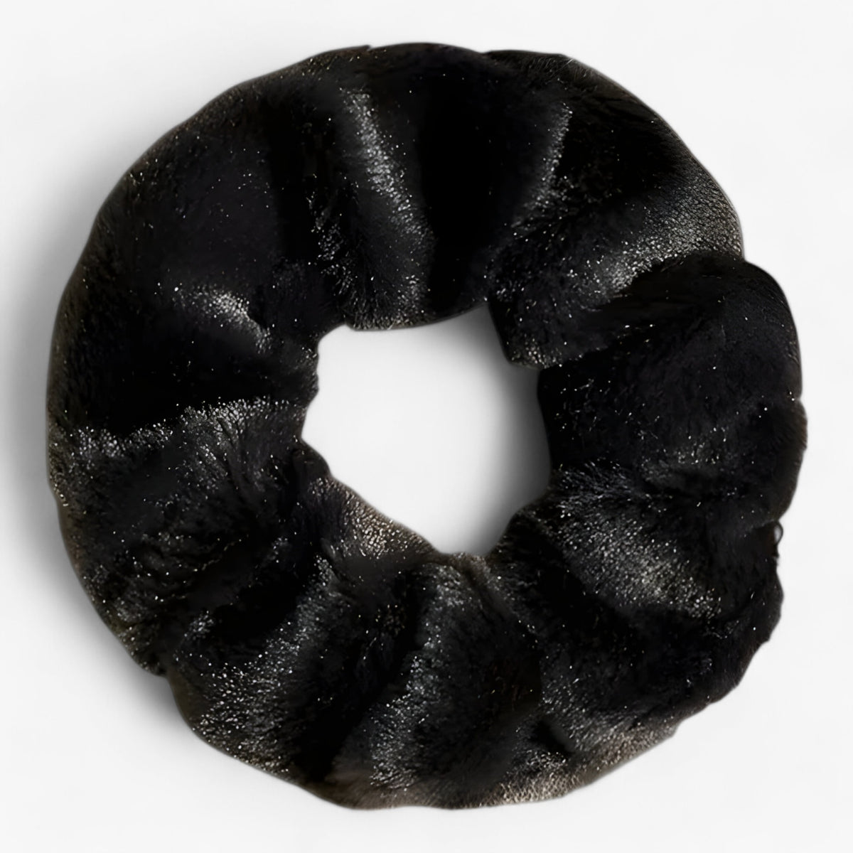 accessories : Elise | Fluwelen Effen Haar Scrunchie in van Pantinoshop