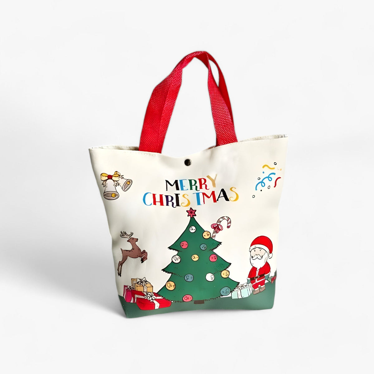 bags : Saci | Father Christmas Cartoon Geschenktas - Ideaal feestelijk geschenk in A 26x22x8cm van Pantino