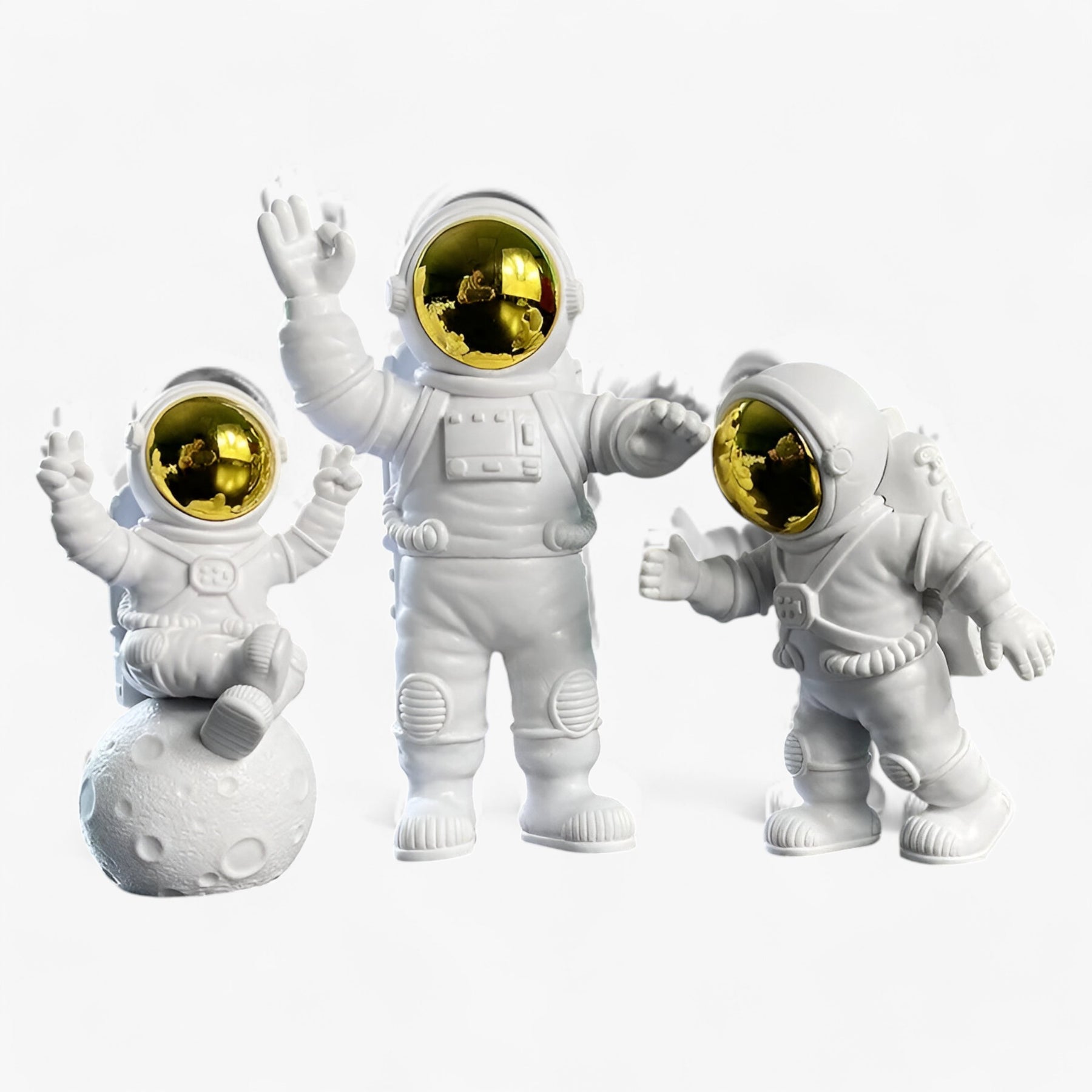 home & garden : Luna | Astronaut Ornament | Ruimtelijk avontuur voor je huis in van Pantinoshop