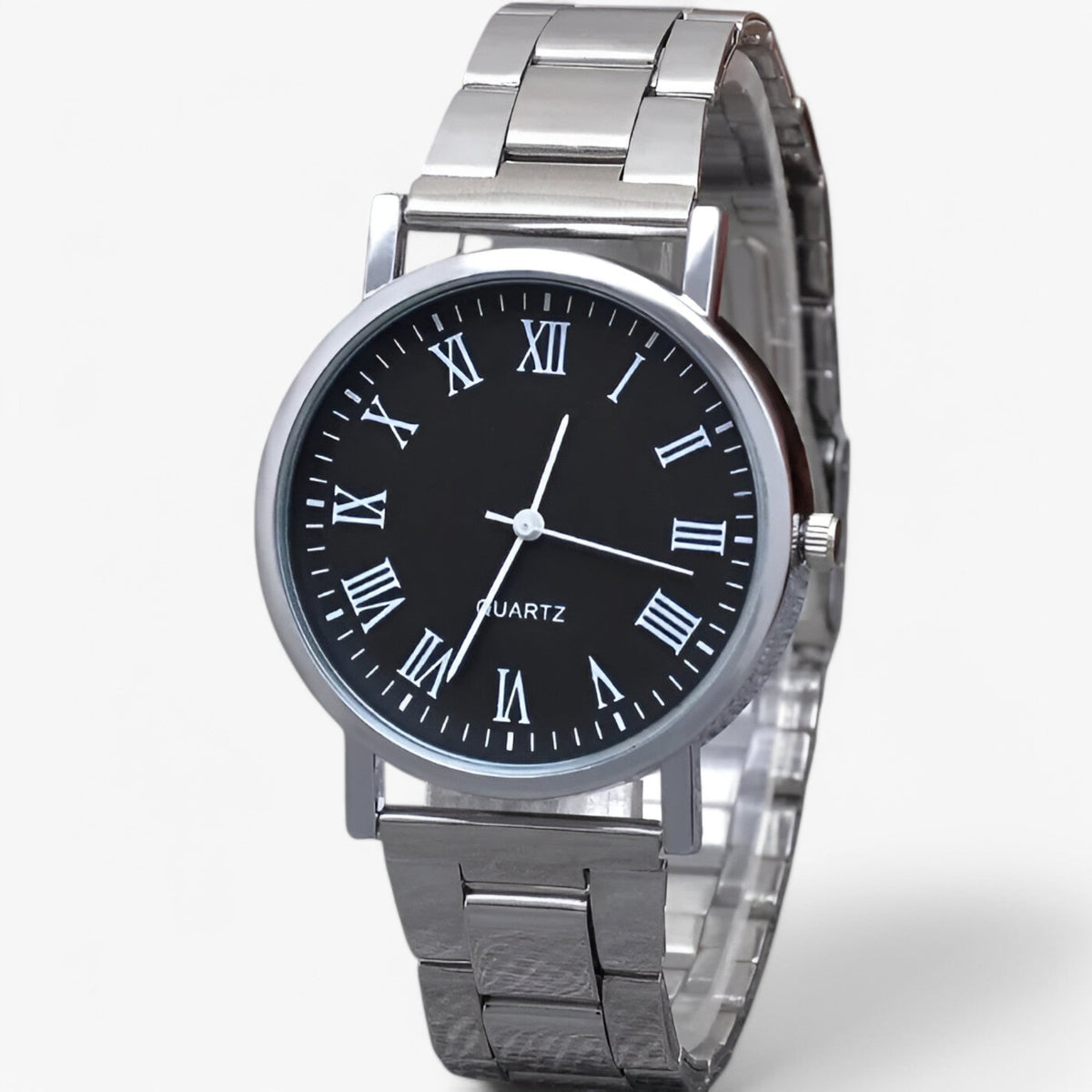 watches : Leon | Elegant stalen horloge voor heren in van Pantinoshop