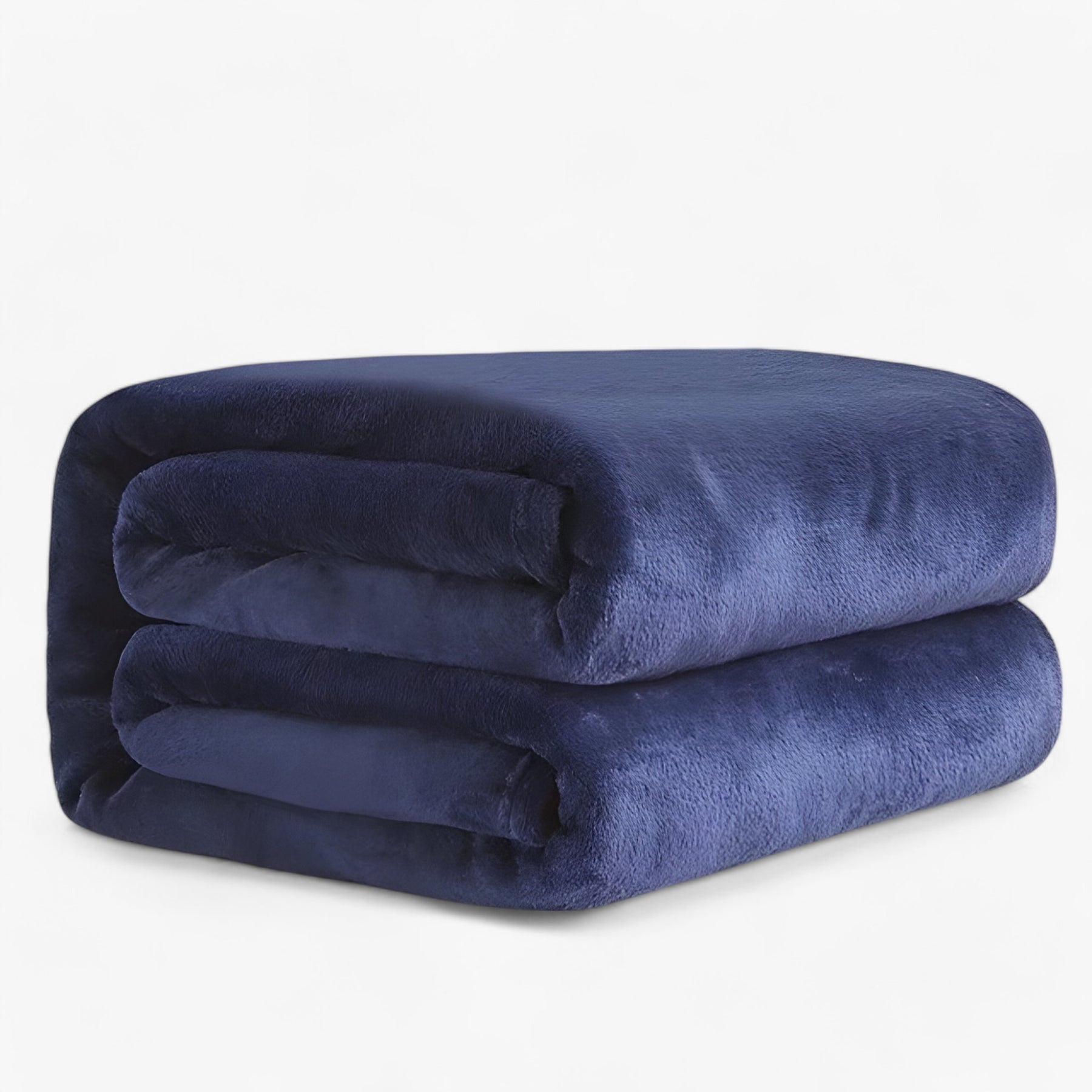 home & garden : Mila | Zachte Fleece Deken - Warmte en Stijl voor Winteravonden in Donkerblauw van Pantinoshop