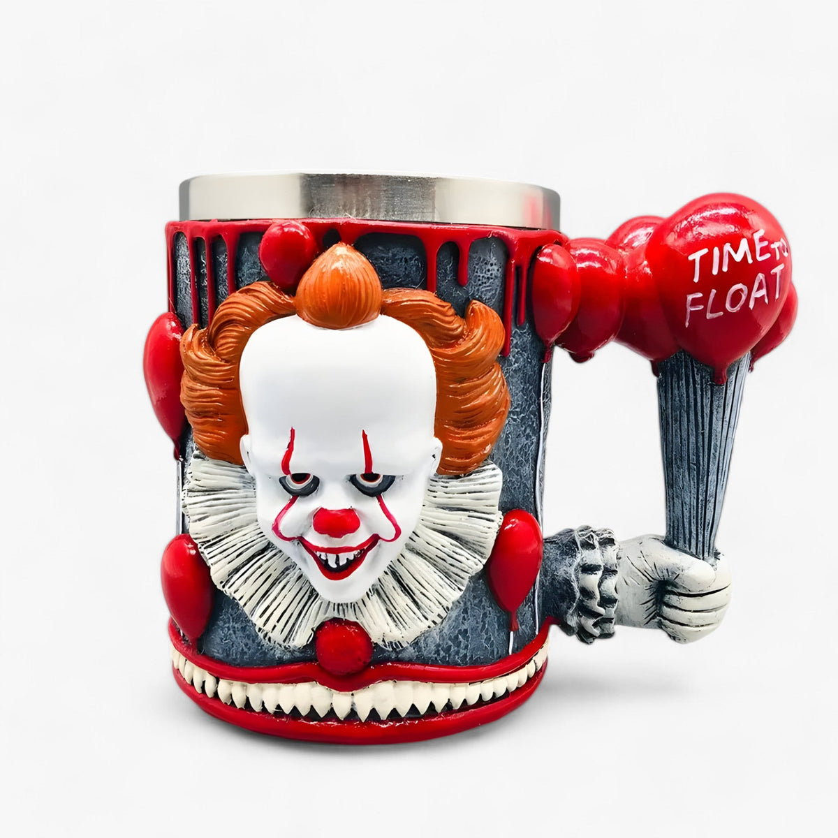 accessories : Een | Creatieve RVS Kunststof Beker - Grappige Beker voor Bier en Koffie in Zwart 200 of 400ML van Pantinoshop