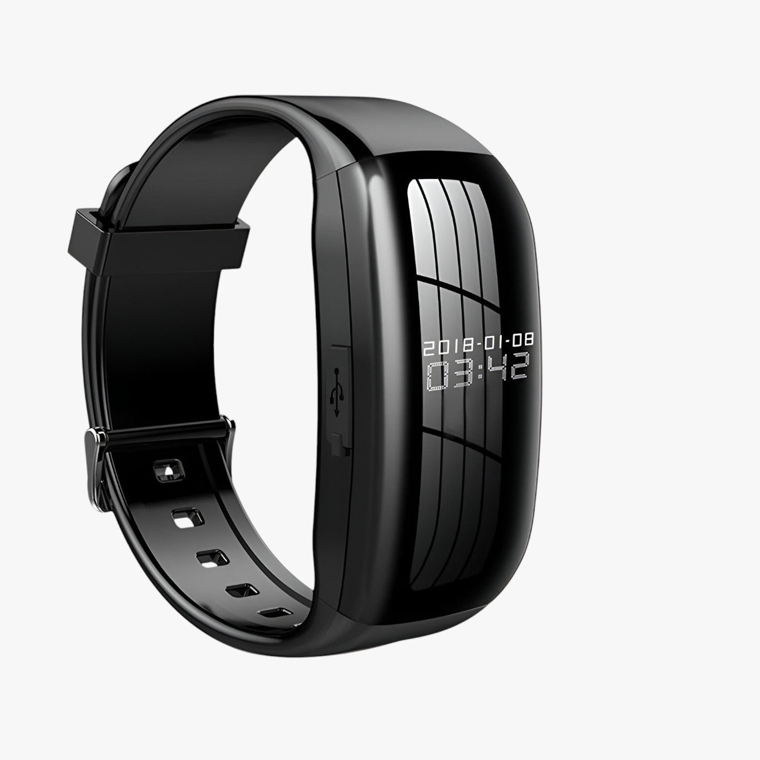 watches : Joris Mini Camera Horloge - Discreet opnemen en bewaren in één armband in van Pantinoshop