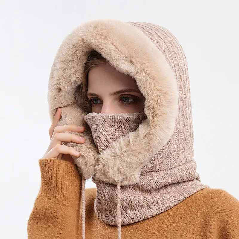 men's fashion : Iceglam | Warme Winter Capuchon in Khaki van Pantino