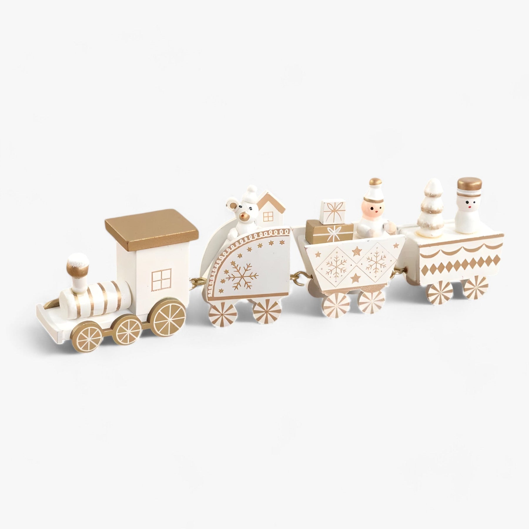 home & garden : Eigenzinnigheid | Kerst houten treinornament - feestelijk decor en cadeau voor kinderen in Stijl15 van Pantino