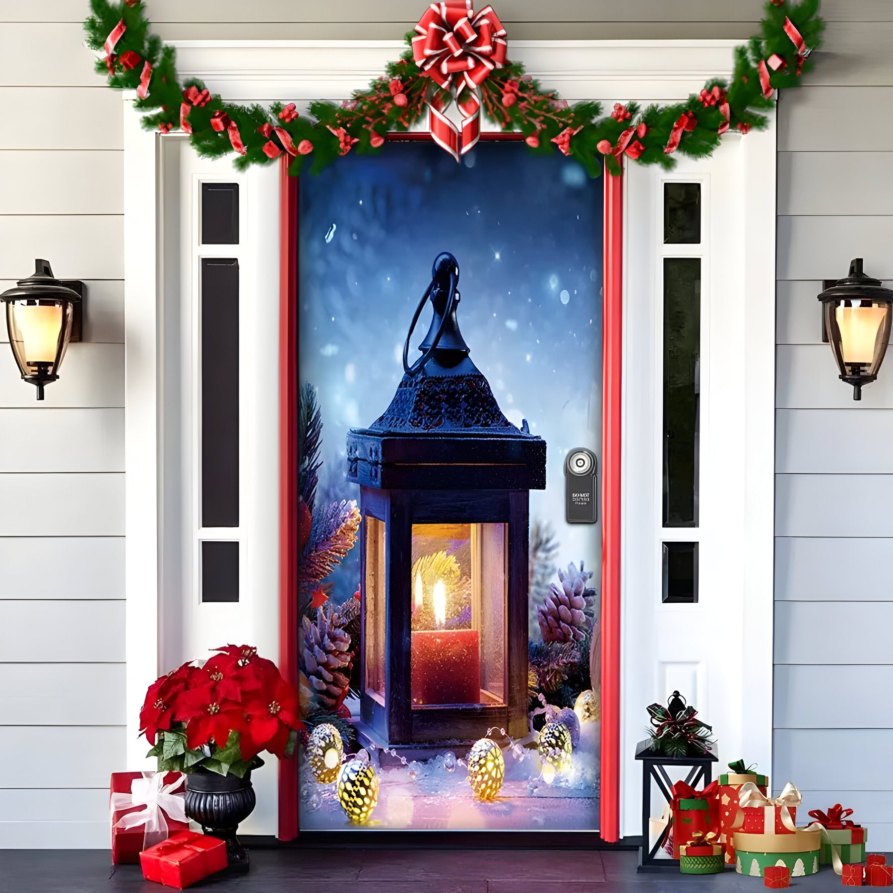 home & garden : HolidayCheer | Kerst Achtergrondbanner van Polyester - Creëer een Feestelijke Sfeer voor Uw Decoraties in Stijl-9 van Pantinoshop
