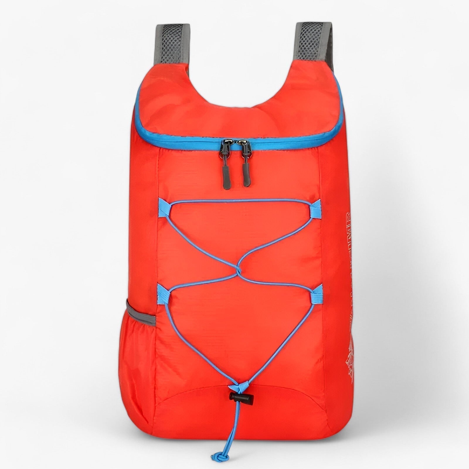 Luna - Opvouwbare rugzak - compact en praktisch - €25 : Luna - Opvouwbare rugzak - compact en praktisch in Rood van Pantino