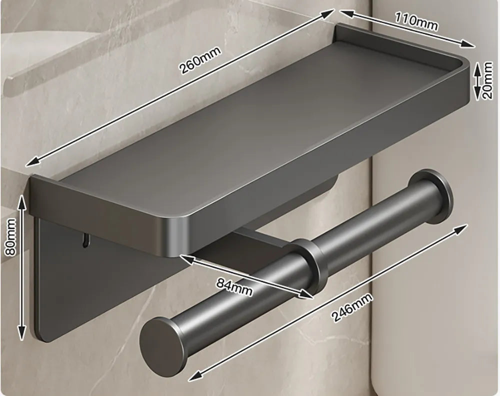 home & garden : Luxe Hold - Multifunctionele Toiletrolhouder in van Pantino