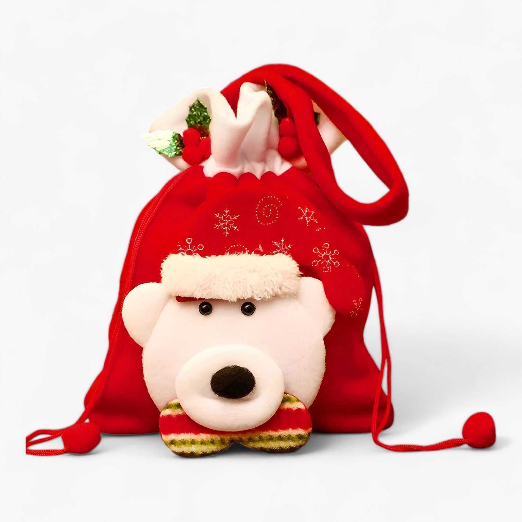 bags : KerstBeer | Kerstcadeauzakjes - Perfect voor het bewaren van uw feestelijke cadeaus en snoepjes in Beer B 10 STUKS van Pantino