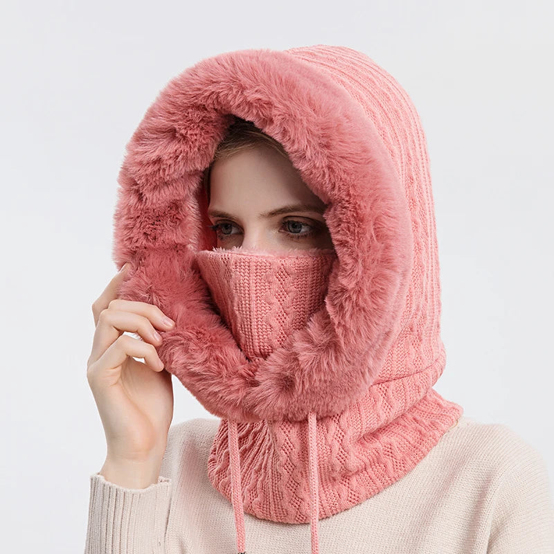 men's fashion : Iceglam | Warme Winter Capuchon in Rood van Pantino